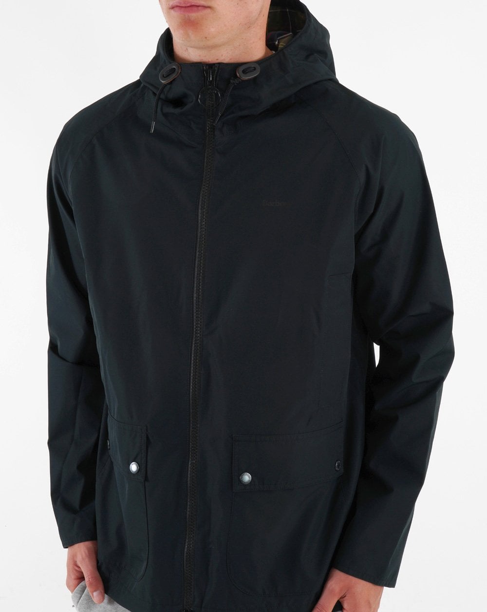 Barbour Domus Hooded Jacket Black