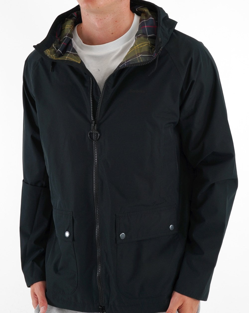 Barbour Domus Hooded Jacket Black