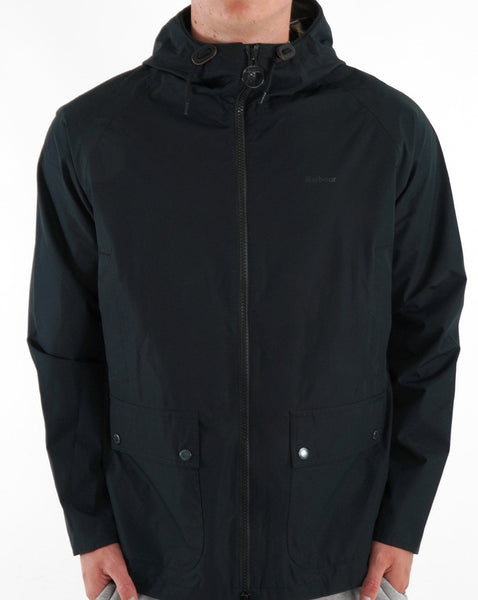 Barbour Domus Hooded Jacket Black