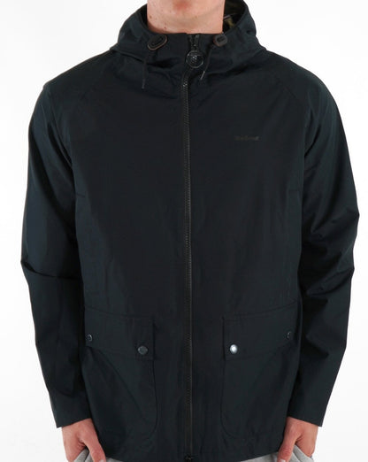 Barbour Domus Hooded Jacket Black