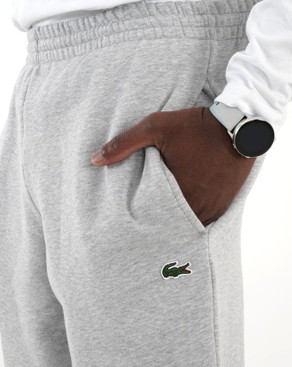Lacoste Fleece Track Pant Silver Chine