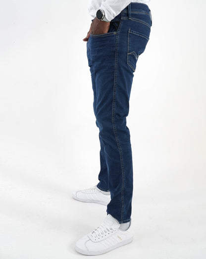 Replay Anbass Hyperflex X.Lite Jeans Ocean Blue