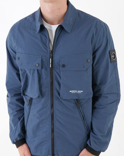 Marshall Artist Overshirt Airforce Blue