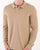 Benetton Long Sleeve Polo Shirt Beige