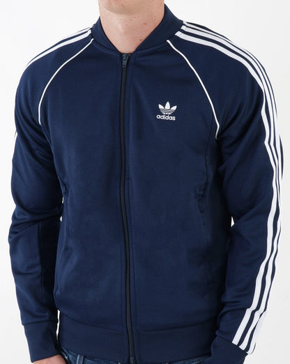 Adidas Originals Superstar Track Top Navy Blue
