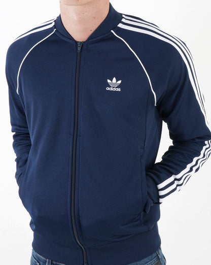 Adidas Originals Superstar Track Top Navy Blue