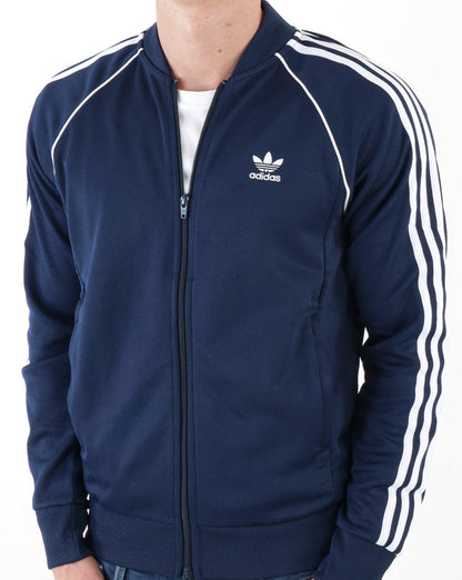 Adidas Originals Superstar Track Top Navy Blue