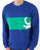 Benetton Logo Sweatshirt Royal Blue