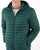 Benetton Lightweight Puffer Jacket Dark Green
