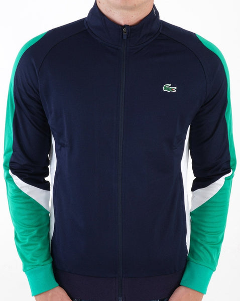 Lacoste Sport Contrasting Track Top Navy/Green
