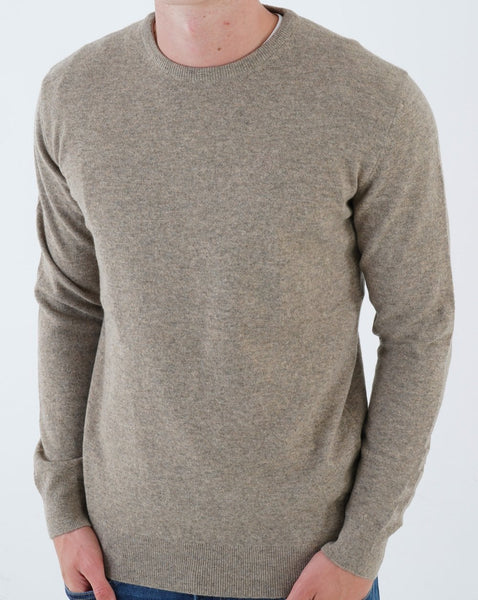 Barbour Lambswool Jumper Fossil