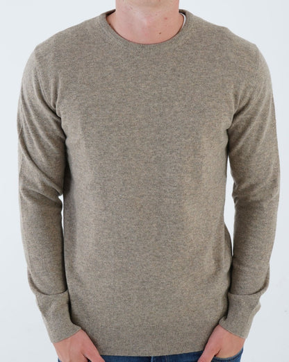 Barbour Lambswool Jumper Fossil