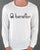Benetton Large Logo LS T-shirt White/Black