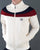 Sergio Tacchini Fohn Track Top Off White/Navy Blue