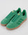 Adidas Gazelle Trainers Fresh Green gold details