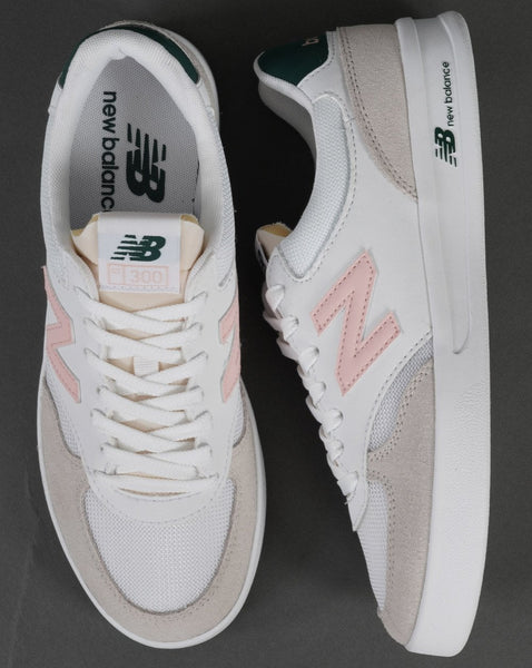 New Balance 300 Trainer White/Pink