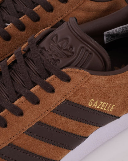 Adidas Gazelle Trainers Mesa Tan/Brown