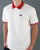 Gant Retro Flag Pique Polo Shirt Cream
