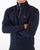 Gant Original Half Zip Sweat Navy Blue