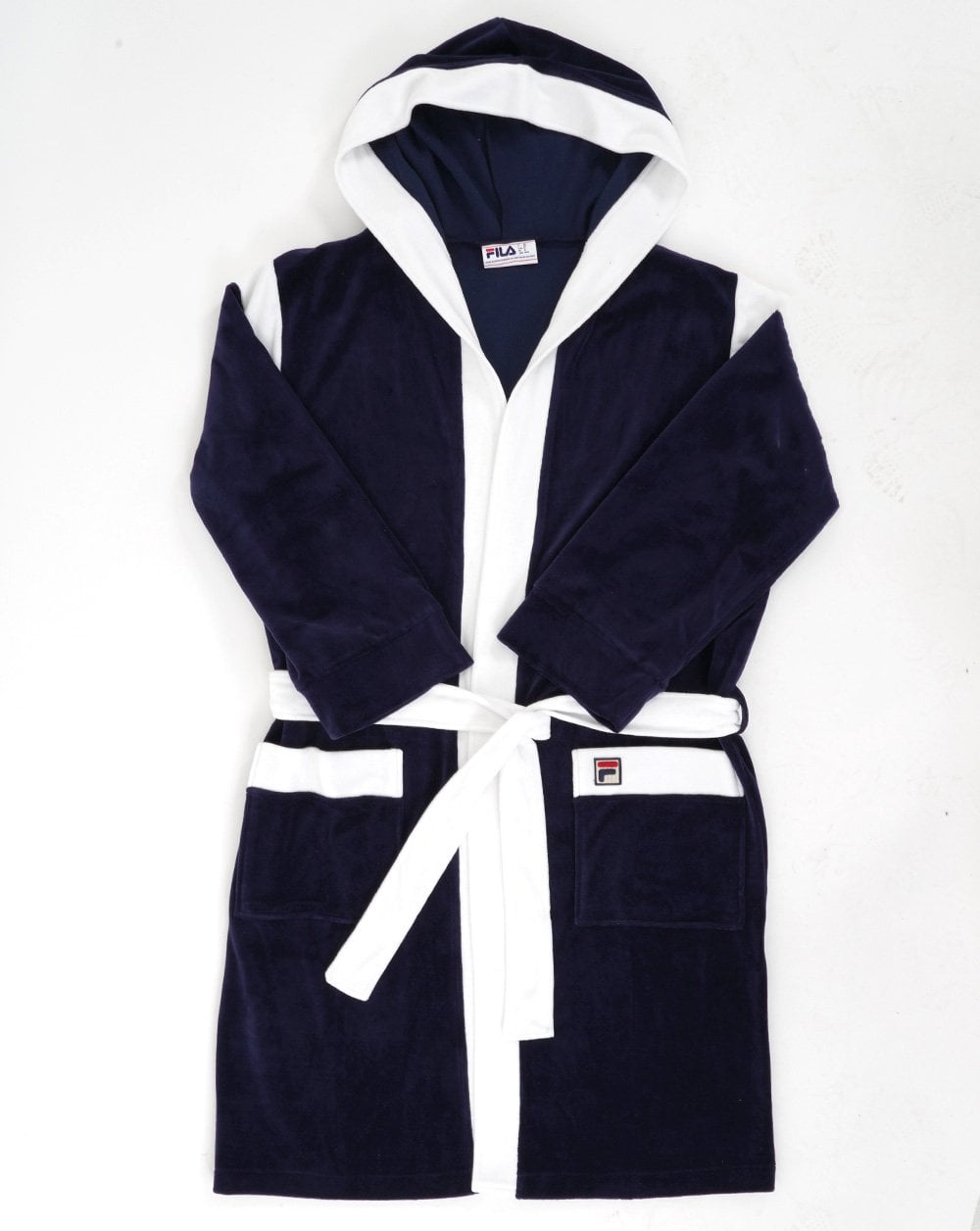 Fila Vintage Dressing Gown Navy/white