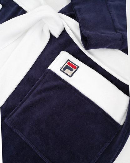 Fila Vintage Dressing Gown Navy/white