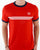 Sergio Tacchini Supermac T Shirt Dark Red/White