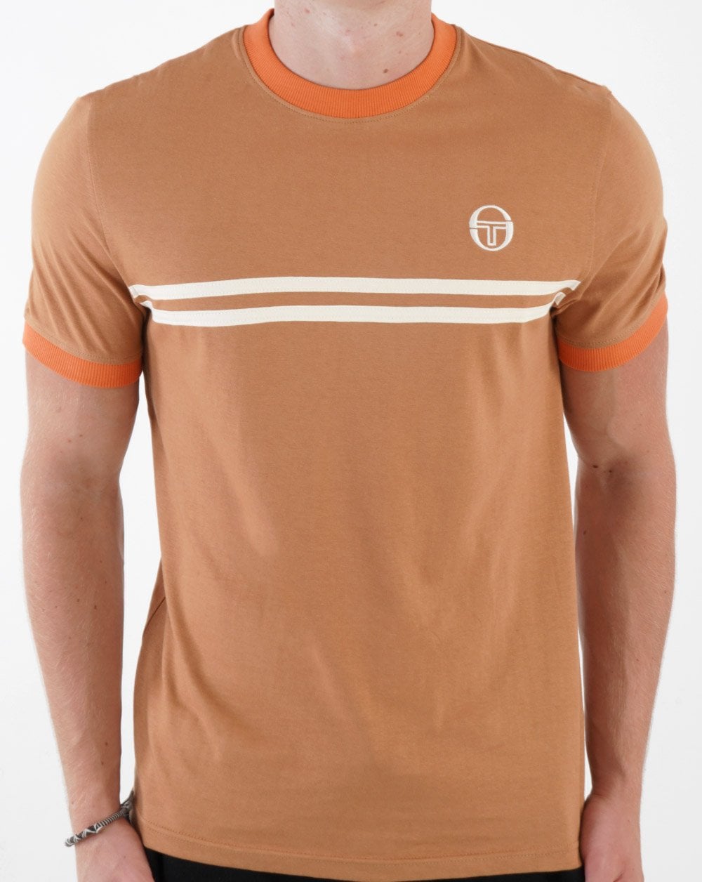 Sergio Tacchini Supermac T Shirt Almond