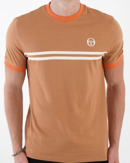 Sergio Tacchini Supermac T Shirt Almond