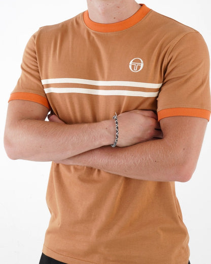 Sergio Tacchini Supermac T Shirt Almond