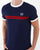 Sergio Tacchini Supermac T Shirt Navy/Red