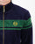 Sergio Tacchini Masters Velour Track Top Navy/Dark Green