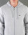 Lacoste Zip Through Hoodie Silver Chine