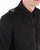 Ma.strum Zip Front Overshirt Jet Black