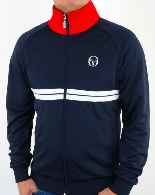 Sergio Tacchini Dallas Track Top Navy/Red/White