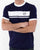 Sergio Tacchini Masters T Shirt Navy/White