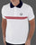 Sergio Tacchini Supermac Polo Shirt White/Red/Navy