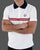 Sergio Tacchini Supermac Polo Shirt White/Red/Navy