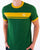Sergio Tacchini Masters T Shirt Dark Green/Gold