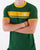 Sergio Tacchini Masters T Shirt Dark Green/Gold