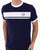 Sergio Tacchini Masters T Shirt Navy Blue/White