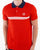 Sergio Tacchini Supermac Polo Shirt Dark Red/White
