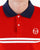 Sergio Tacchini Supermac Polo Shirt Dark Red/White