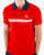 Sergio Tacchini Supermac Polo Shirt Dark Red/White