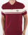 Sergio Tacchini Young Line Polo Shirt Burgundy / Off White