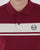 Sergio Tacchini Young Line Polo Shirt Burgundy / Off White