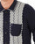 Gabicci Vintage Law Button LS Knit Polo Navy