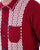 Gabicci Vintage Law Button LS Knit Polo Dark Red