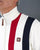Trojan Cut & Sew Stripe Track Top Ecru
