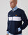 Ellesse Chest Panel Track Top Navy/ Sky