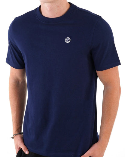 Sergio Tacchini Andrea T Shirt Navy Blue